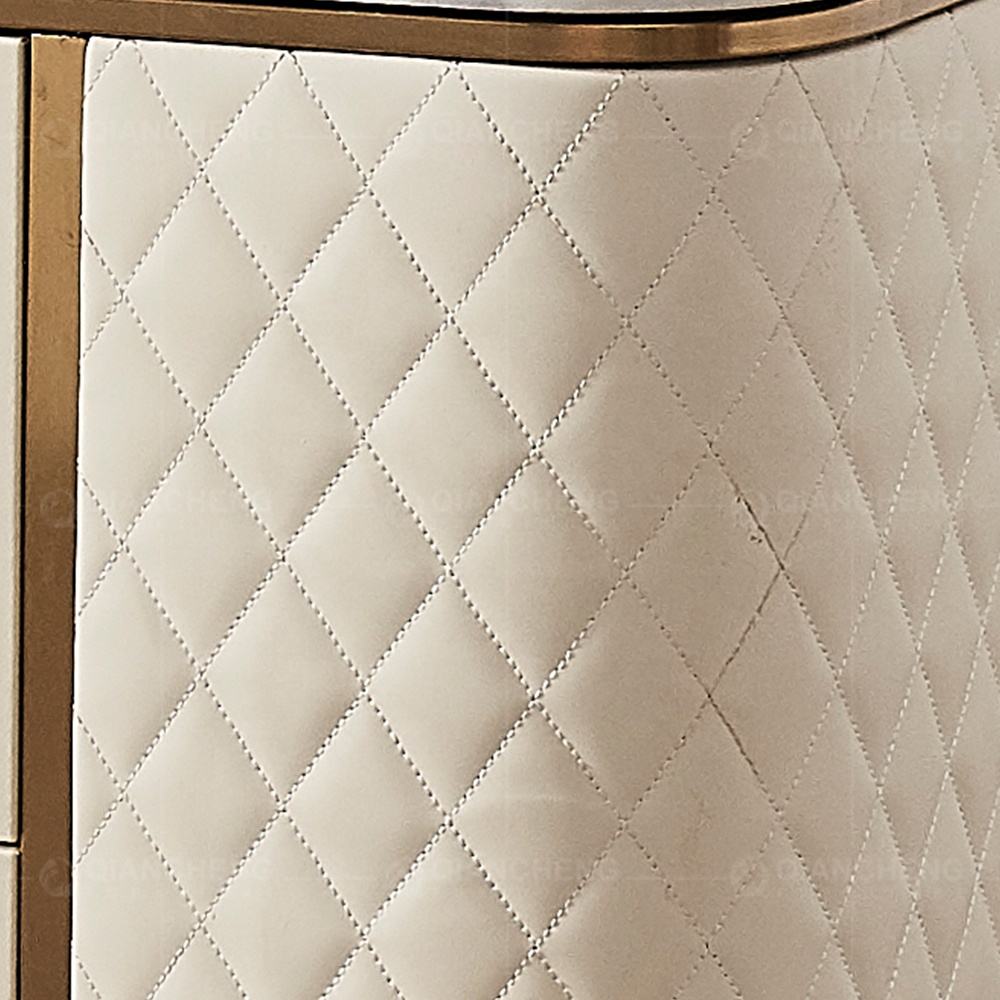 Meuble TV avec cheminée électrique moderne, design élégant avec tiroirs pratiques