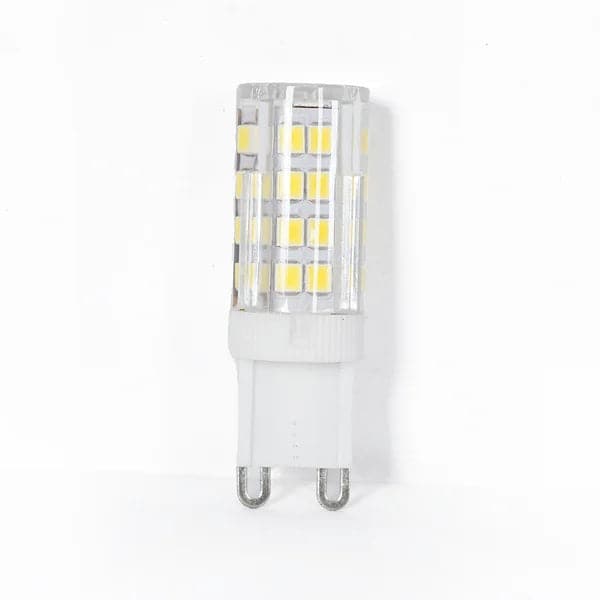 White and Gold LED Glass Globe Indoor Wall Sconce