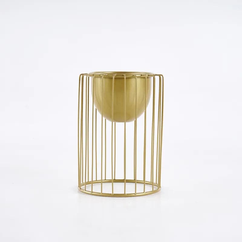 Flower Stand Gold Plant Stand for Indoors Modern Flower Stand in Small