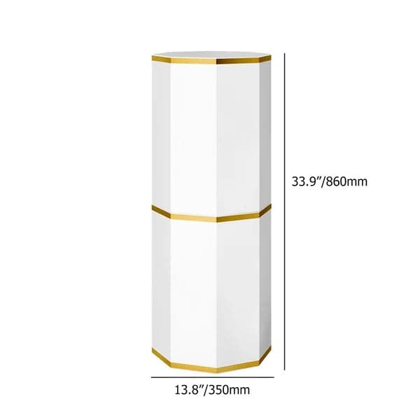 White Swivel Shoe Cabinet with Doors 2-Tier Modern Entryway Shoe Storage Cabinet Medium