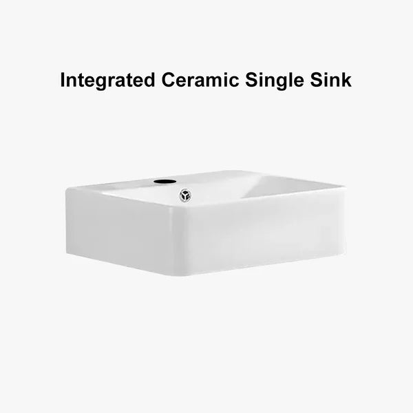 Floating Bathroom Vanity with Top with Sink Modern Single Sink Vanity#A