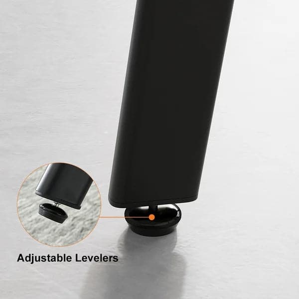 40 Inch Round Wooden Small Nesting Dining Table Set for 4 Gray Upholstered Chairs