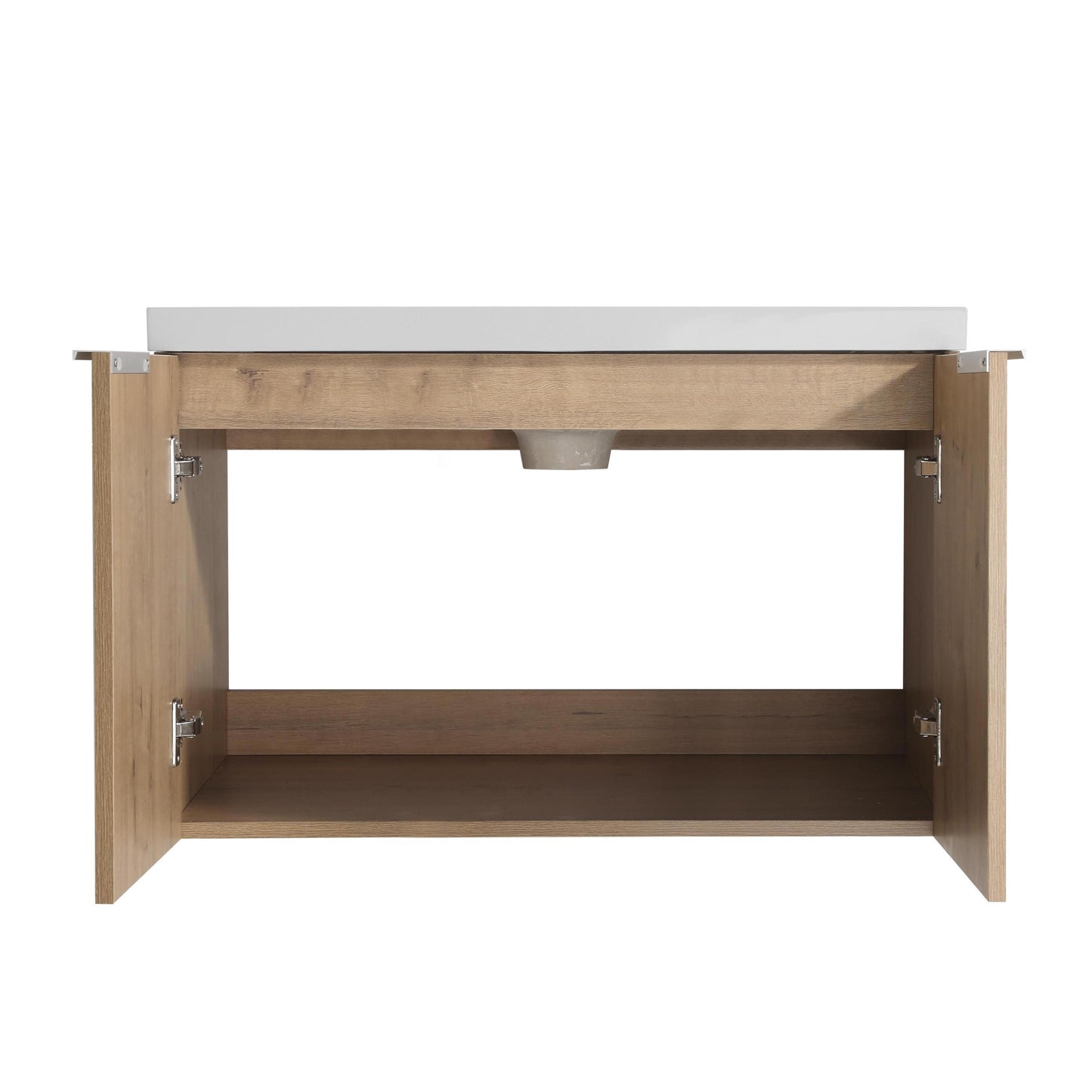 Soft Close Doors Bathroom Vanity With Sink,30 Inch For Small Bathroom