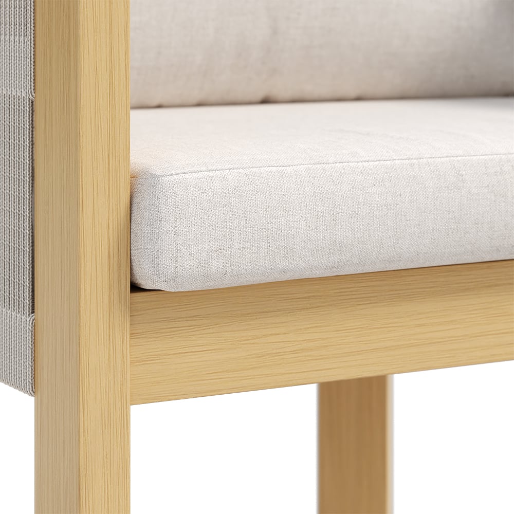 7 Pieces Aluminum Outdoor Dining Set with Extendable Top Table Woven Armchair for 6