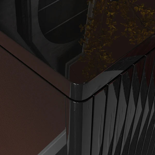 Black Shoe Cabinet Narrow Rectangular Entryway Storage Cabinet 12 Shelves