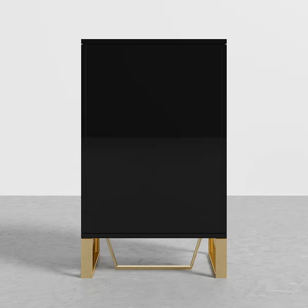 Black Shoe Cabinet Narrow Rectangular Entryway Storage Cabinet 12 Shelves