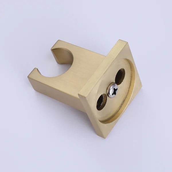 Ceiling-Mounted 16 Inches Shower System in Brushed Gold 4-Function Thermostatic