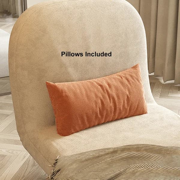 Mid-Century Modern Daybed Single Sofa Bed Convertible Sleeper Lounge Chair Folding