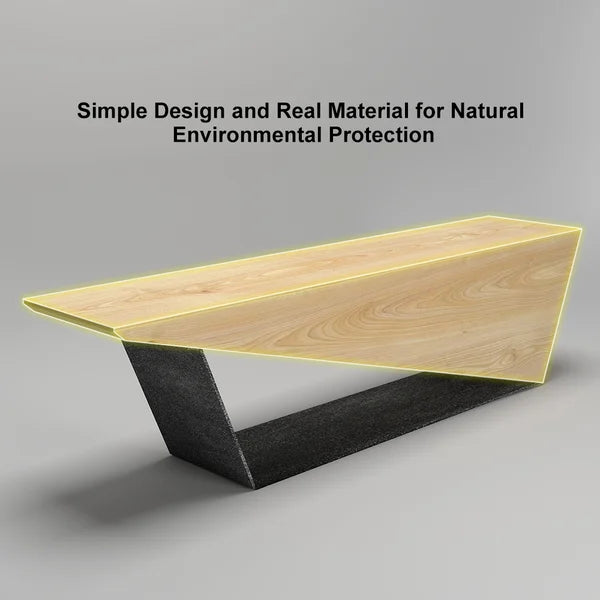 59 Inch Rustic Wooden Bench 3-Person Seat Bench for Entryway with Metal Base Rustic