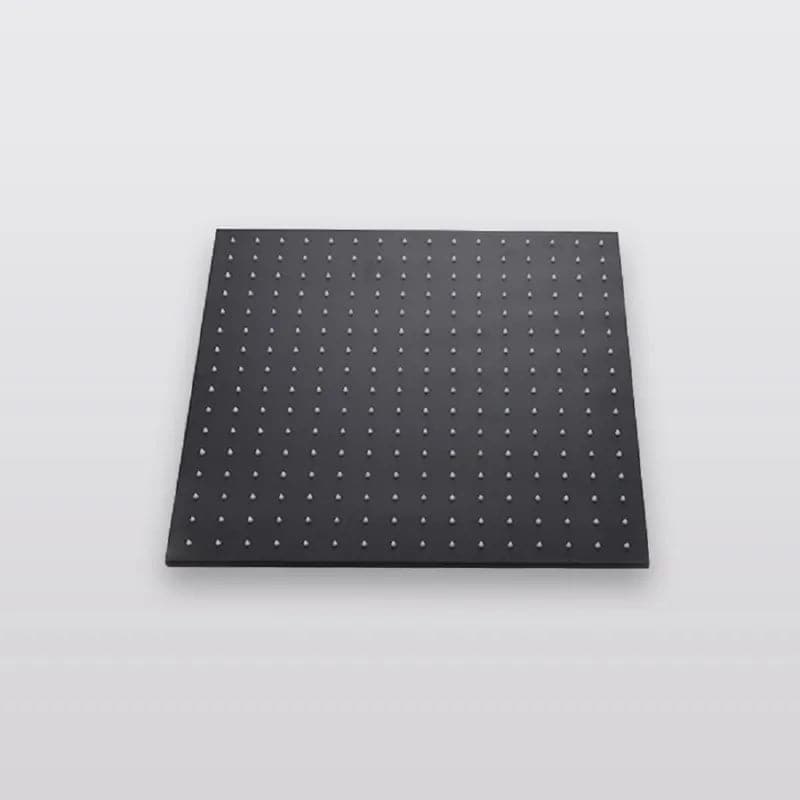 16''/20'' Black Shower System Large Rainfall Shower Head with Hand Shower and 3 Body Jets