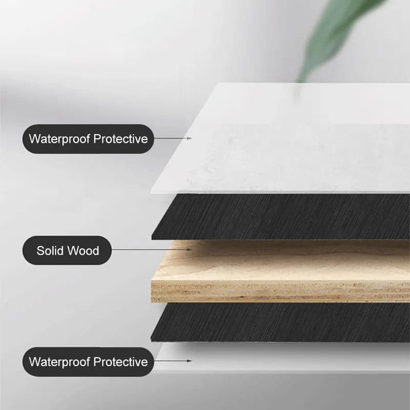 35"/40" Floating Black & Gray Bathroom Vanity with Sintered Stone Vessel Sink with 2 Drawers