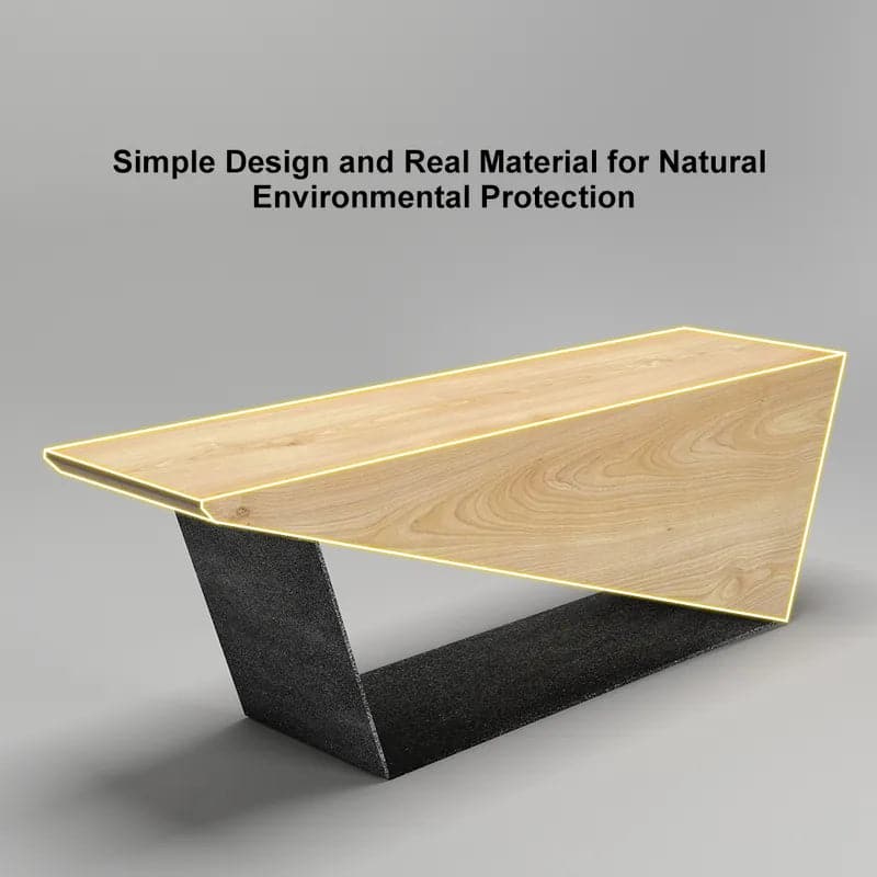 47.2 Inches Rustic Wooden Bench 3-Person Seat Bench for Entryway with Metal Base