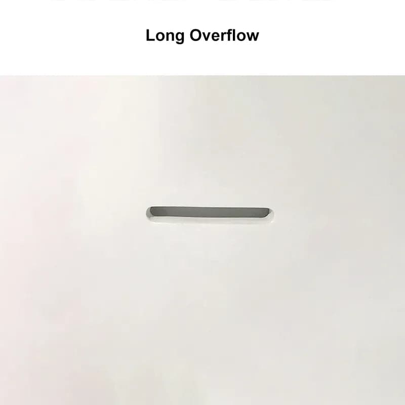 70 Contemporary Oval Freestanding Stone Resin Soaking Bathtub in Matte White/Black#White