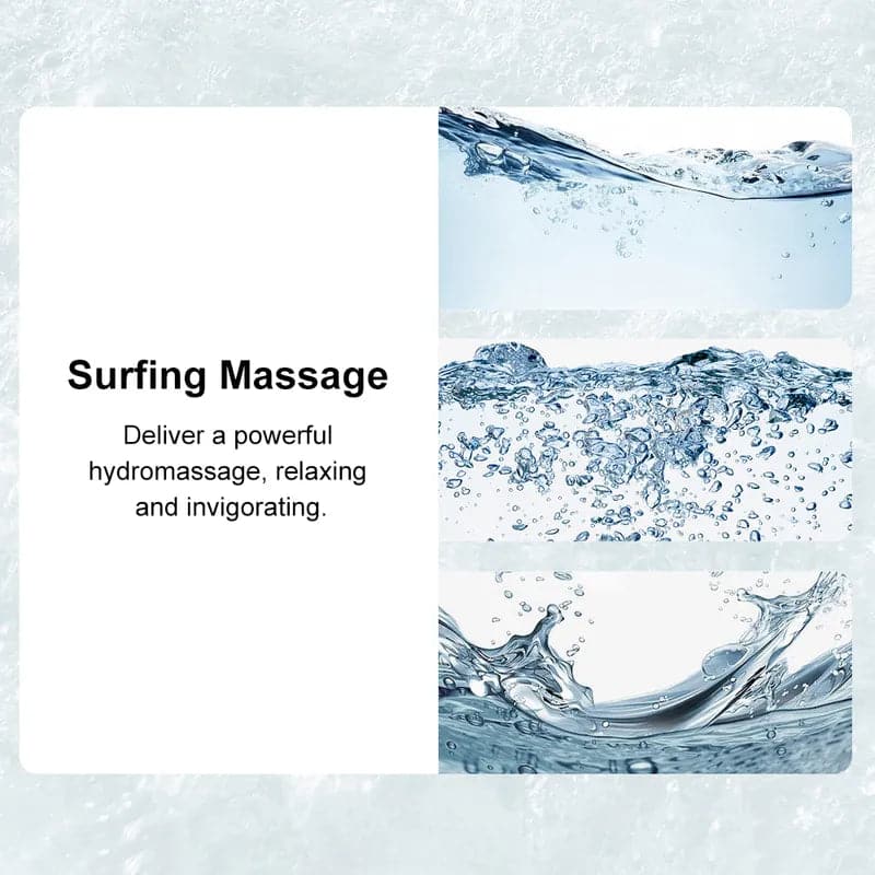 Baignoire d'angle moderne en acrylique de 71 pouces, bain à remous avec massage à l'air, baignoire à tablier à 3 côtés en LED de chromothérapie blanche