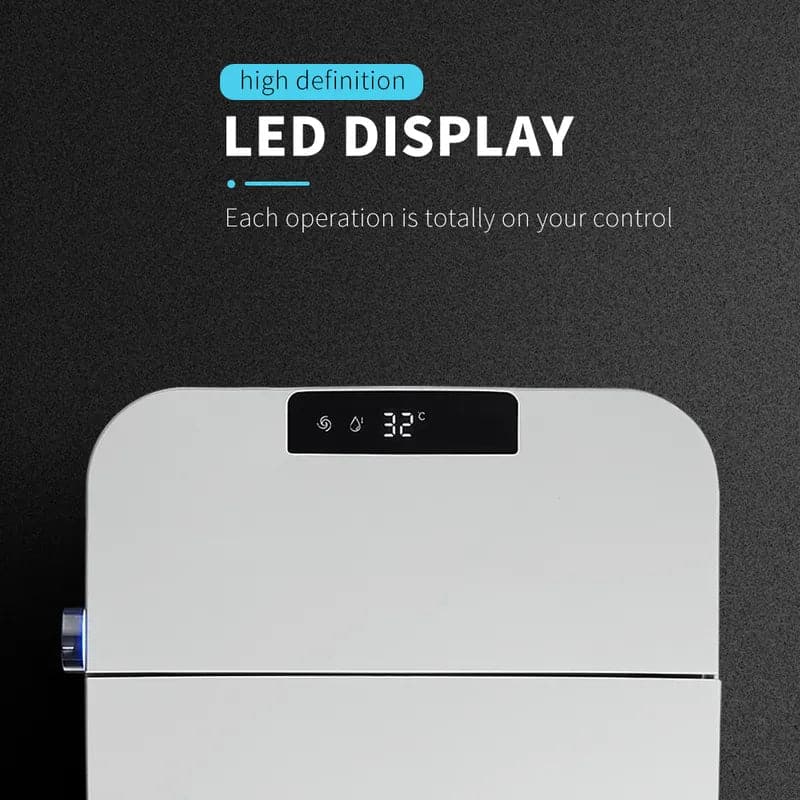 Toilettes intelligentes autonettoyantes au sol, toilettes automatiques sans réservoir, une pièce