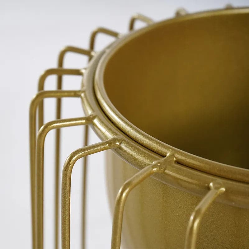 Flower Stand Gold Plant Stand for Indoors Modern Flower Stand in Small
