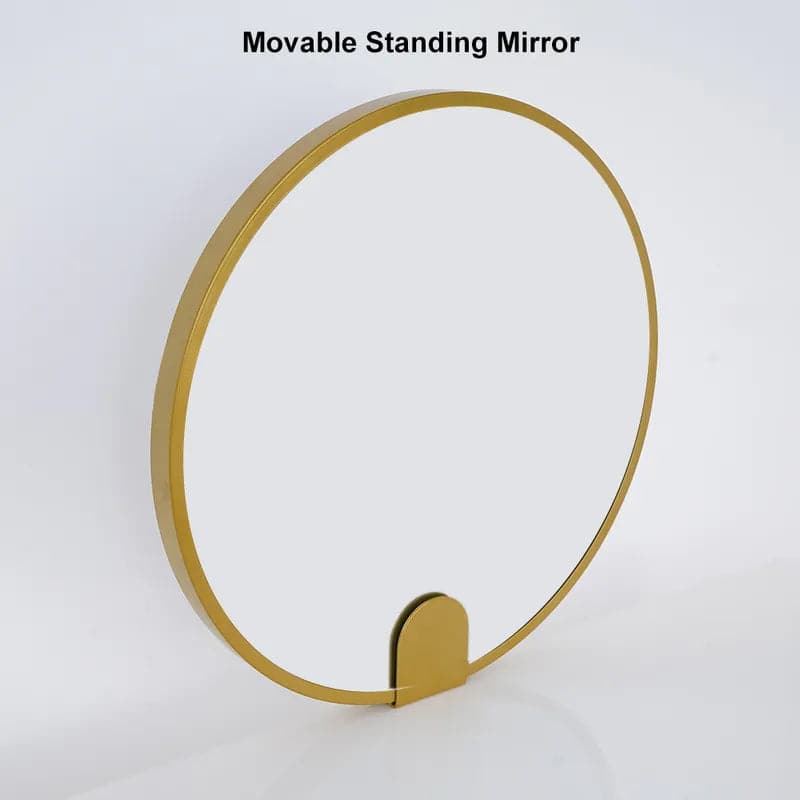 Modern White Makeup Vanity Set with Cabinet & Stool & Mirror 4-Piece Bedroom Vanity Set