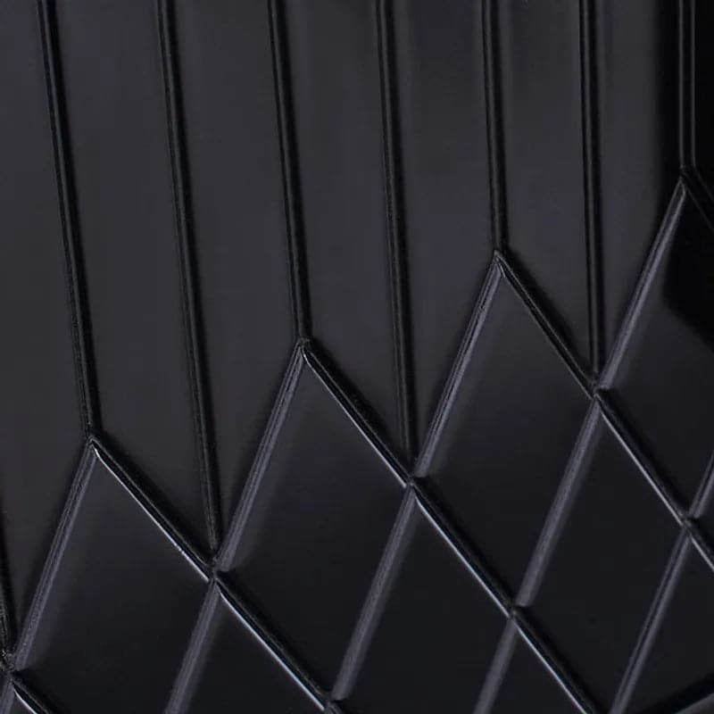 Nordic Rectangular Black Coffee Table with Storage of Drawers and Doors in Gold#Black