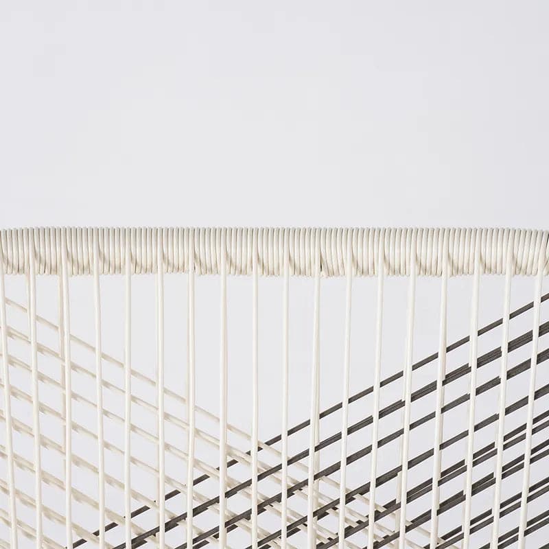 Fauteuil de patio d'extérieur en rotin PE avec coussin et coussin (Ensemble de 2)