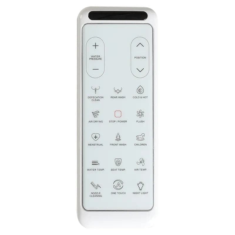 Toilettes intelligentes de petite taille, monobloc allongées, automatiques, montées au sol, autonettoyantes