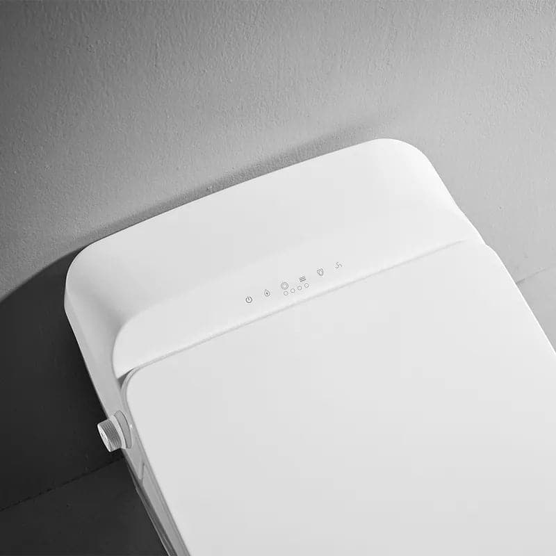 Toilettes automatiques monobloc montées au sol, toilettes intelligentes autonettoyantes